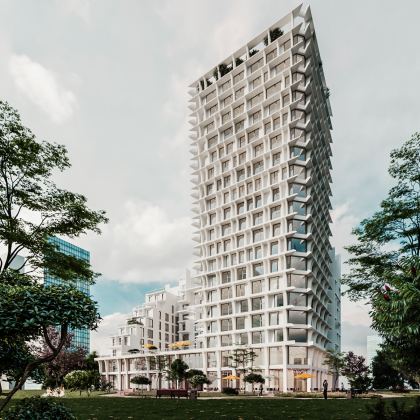 Davide Macullo Architects: Park Avenue 1 Tirana